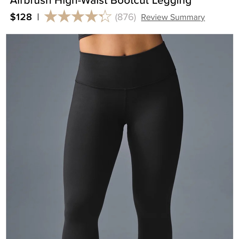 ALO Yoga Black High-Waist Leggings